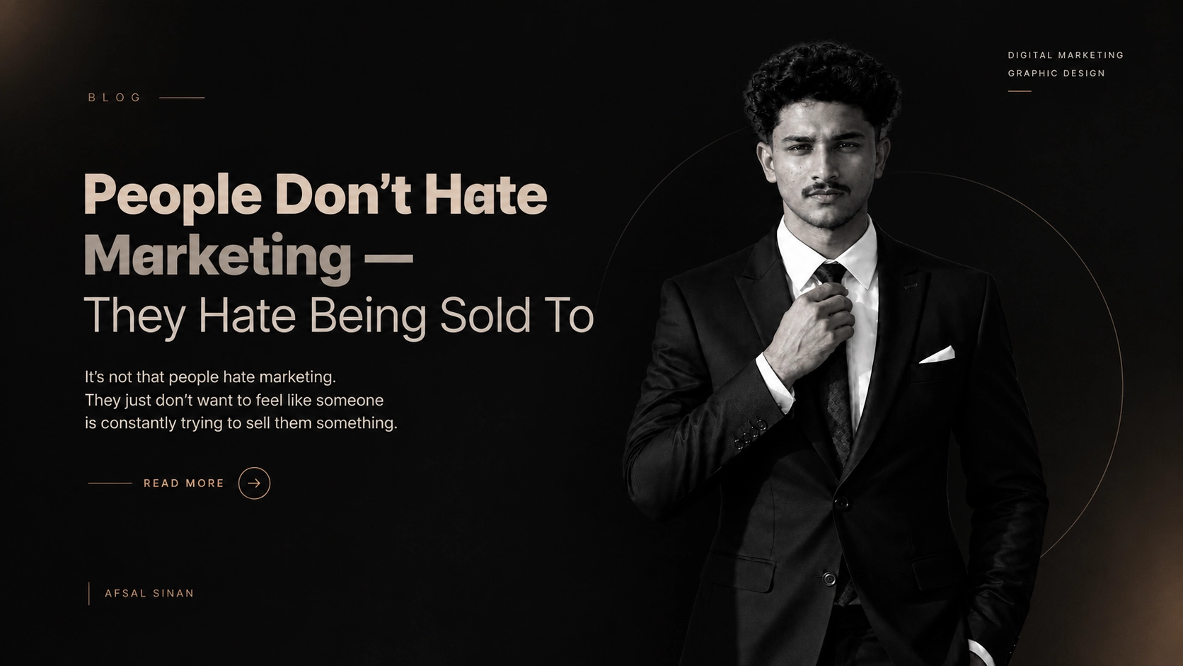 People Don’t Hate Marketing — They Hate Being Sold To